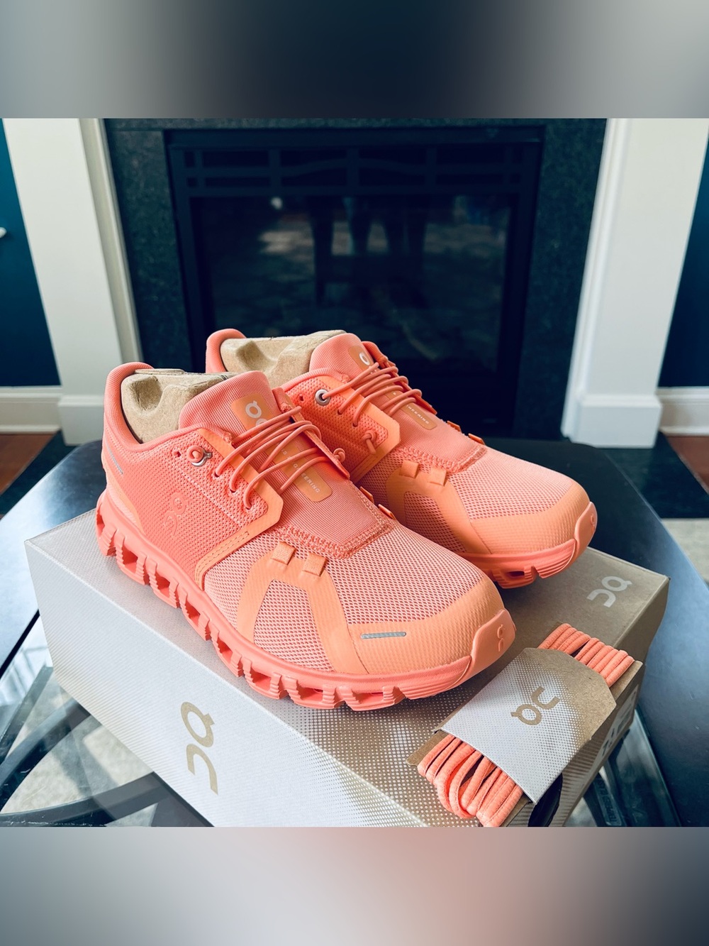 On Cloud 6 Women's Running Shoes Sunstone 3WF10064881 NEW - Picture 6 of 9